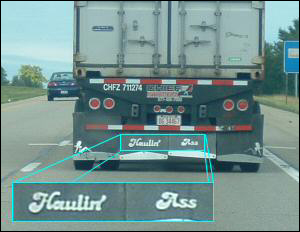 Haulin' Ass truck