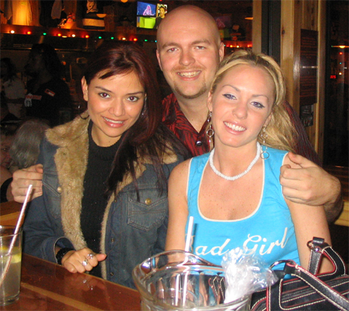 Happy at Hooters